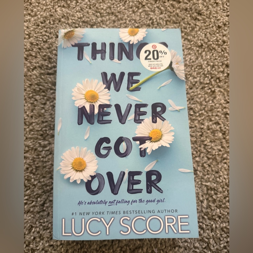 Blue 'Things We Never Got Over' Book by Lucy Score